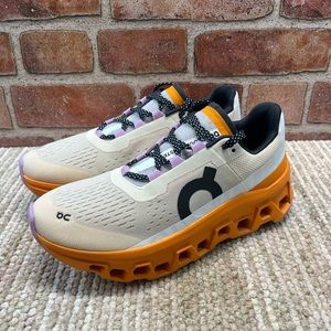 On Cloudmonster Fawn/Turmeric NWOB